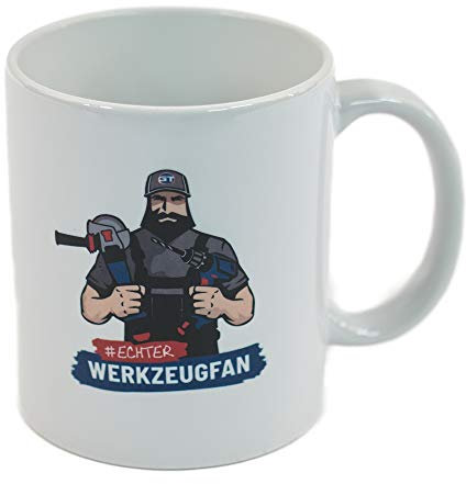 GOTOOLS Echter Werkzeugfan Kaffeetasse Keramik 300ml