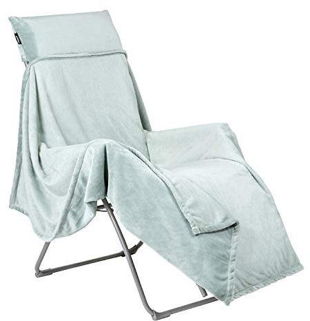 LAFUMA MOBILIER Fleece-Decke FLOCON, Für LAFUMA Relax Liegestühle, 180x170 cm, Farbe: Boréale, LFM5040-9281