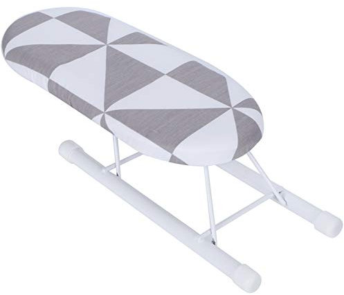 Mini Tabla de Planchar, Tabla de Planchar de Mesa con Patas Plegables, Tabla de Planchar pequeña con Funda de algodón, Mini Tabla de Planchar portátil para el hogar, Viajes, Costura