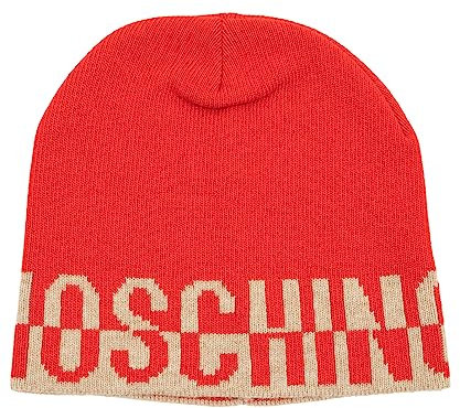 Moschino Damen M�TZE red - beige