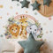HGDESIGN® Wandtattoo Wandaufkleber Wandsticker Große Regenbogen Einhorn Schmetterling Wolke Kinderzimmer Babyzimmer Kind Baby Mädchen Wandsticker Wandbild Wanddeko Selbstklebend (Variante E)
