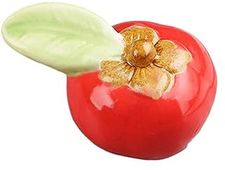 Soporte Para Palillos 6 Piezas De Cerámica Caqui Chucherías Habilidades Mesa De Comedor Hogar Soporte De Palillos Soporte De Palillos Palillo Palo Almohada Soporte De Pluma Rojo