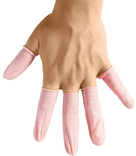 BJZ A-2811 ESD-Fingerlinge antistatisch, puderfrei Kleider-Größe: M Latex