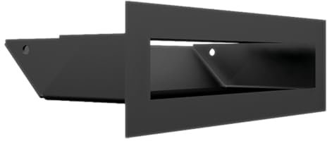 Kamingitter LUFT SF schwarz 6x20 - KRATKI