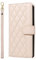 ILING Funda para OPPO A74 5G / OPPO A54 5G, Carcasa Billetera de Cuero PU con Bloqueo RFID, Soporte Plegable, Ranura para Tarjeta, Elegante Lujosa Mujer Antigolpes Cubierta (Beige)