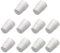 drburpily 10x Radiator Caps 10pcs White Plastic Push-Fit Replacement Caps ABS Radiator Valve Caps White Plastic Radiator End Caps