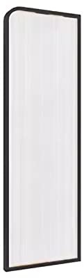 QHLMLL Urinal Privacy Screen Panel, Wall Mounted Men's Urinal Partition, Suitable for School//Shopping Mall/Public Place (Color : Matt Black, Size : 120x40cm/47x15.7in)
