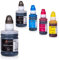Logic-Seek 5 Tintenbehälter kompatibel mit Canon GI-590 / GI-490 für Canon Pixma G4511 G3501 G2501 G1501 G1400 G1500 G2400 G2500 G3400 G3500