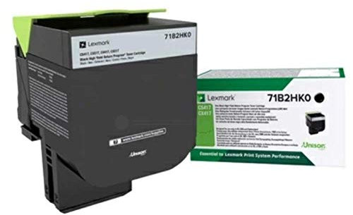 Lexmark 71B2HK0 Rückgabe-Tonerkassette Schwarz mit hoher Kapazität