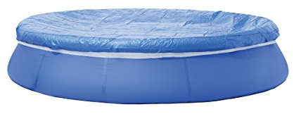 Happy People Poolabdeckung-79287 Blau One Size