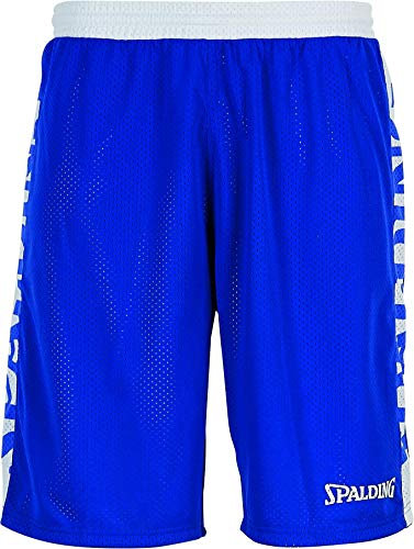 Spalding Herren Shorts Essential Shorts, Royal/Weiß, XXL, 300502502