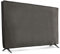kwmobile Funda para Monitor 43 TV - Cubierta Protectora Textil para Pantalla de TV de Interior - Gris Oscuro