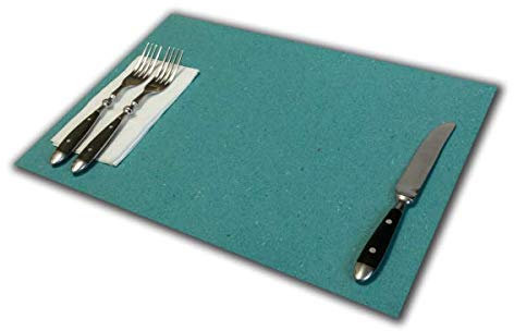 Tovagliette di Carta Verde monouso | Confezioni da 500 Fogli | Formato cm 30x40 | Robusta: 120 gr.mq. | Sottopiatto o copritavolo Ideale per ristoranti | Simil Carta Paglia