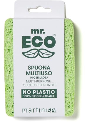 Mr.Eco Martinispa Spugna Multiuso In Cellulosa - 30 g