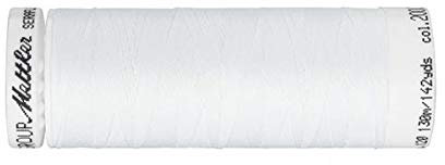 Seraflex - Filo elastico da cucito, tuttofare (bianco)