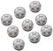 STOBOK LED Luftballons Licht Mini Rot LED Lichter Rund Kugeln 100 PCS Nachtlicht für Papierlaternen Ballons Weihnachten Hochzeit Geburtstag Party Festival Dekoration