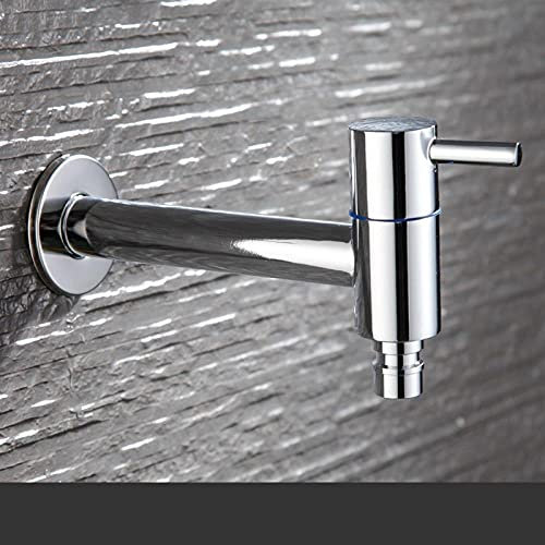 Grifo Lavabo Roca Grifo De Jardín De Latón Montado En La Pared Bibcock Al Aire Libre Lavabo De Jardín Fregona Lavadora Faucet-C