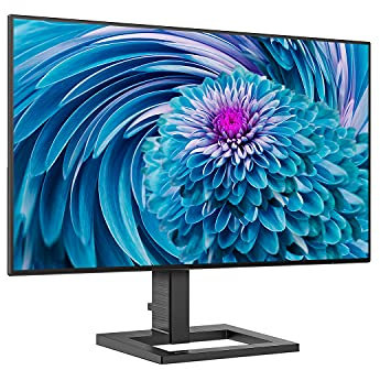 PHILIPS 241E2FD - Moniteur FHD 24 Pouces, IPS, 1 ms, 75 Hz, 4 côtés sans Cadre, Smart Image, sans Scintillement, FreeSync (1920 x 1080, 300 CD/m², VGA/HDMI/DVI)