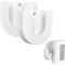 VIEWZONE Wall Bracket for Ring Indoor Cam, Adhesive Mount Base Built in with Strong Tape, White Camera Accessories Wall Mount Bracket Holder, 2-Pack, Camera Not Included