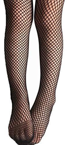 Maxtonser Medias De Rejilla para Niños, Medias De Malla De Estilo De Verano Negras Pantimedias para Niñas Stock De Rejilla De Fondo