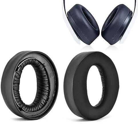 Actpe Ohrpolster für Sony PS5 Wireless Pulse 3D - Protein-Leder & Memory-Schaum - Kompatibel mit PS5 Wireless Pulse 3D-Kopfhörern