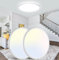 libtit 24W Bathroom Lights Ceiling, 33CM 2400LM Ultra-Slim Kitchen Lights Ceiling,3000K/4500K/6000K Modern Led Flush Mount Ceiling Light Fixture for Bedroom, Office, Hallway,2Pack