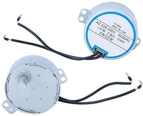 Synchronous Motor, CW/CCW 220-240V TY-50a Turntable Motor Electric Motor for Moving Head Fan