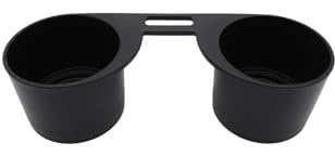 TAKPART Cup Holder Inserts Replacement for VW Transporter T5 T5.1 2003-2015 Cup Holder Works on Broken Ones(Black)