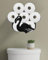 Wigag Flamingo Toilet Paper Holder for Extra 8 Rolls, Unique Decorative Toilet Paper Storage Wall Mounted, Farmhouse Bathroom Animal Decor Accessories Storage Cabinet
