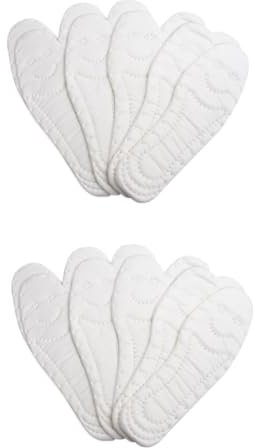 FRCOLOR 10paare Wiederverwendbar-schuheinlagen Schweißabsorbierend Und Zuschneidbar Für Sport Und Weiß Für Und Bootsausflüge