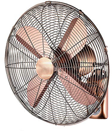 OLSKFUH Ventilador Eléctrico/Ventilador De Pared De Metal Antiguo Retro/Ventilador Oscilante con Control Remoto, Industria Doméstica con Control Remoto,