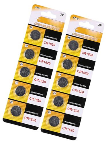 Ksikdeg CR1616 CR1620 CR1625 CR1632 Lithium Knopfzelle Batterien 3V für Autoschlüssel Fernbedienungen und Low Power