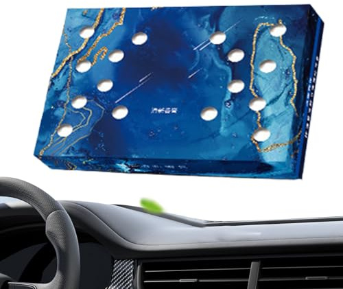 Car Scents Lufterfrischer, starker Geruchsvernichter, langanhaltender Duftdiffusor, kühle natürliche Duftmischung, kompaktes Design, 3er-Pack, sortiert für Auto, LKW, Zimmer, Reisen
