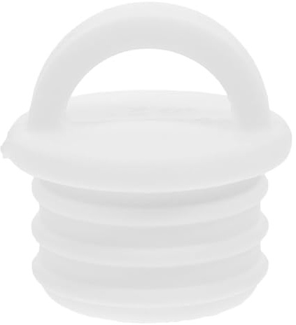 PAMINGONO Rubber Hole Plug Mop Bucket Seal with Ring Grip, Leakproof Drain Plug for Mop Bucket Hole, Stainless Steel Drain Stopper Compatible, Home Use