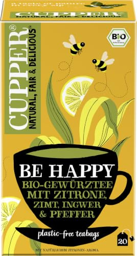Cupper Tea Be Happy, 8er Pack (8 x 40 g)