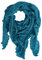 Invero, Merino Dreieckstuch Susi, 100% Wolle (Türkis)