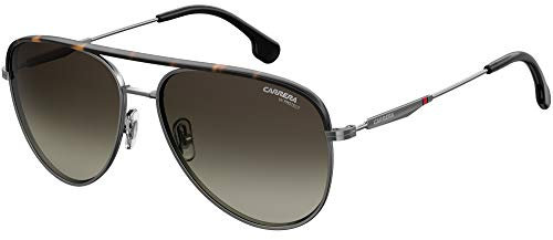 Carrera Unisex 209/s Sunglasses, 85K/HA RUTHEN Black, 58