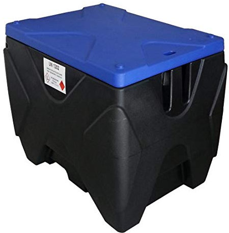 ART.428/220-KC-60 Kit completo su serbatoio 220LT POMPA 12V x travaso gasolio con coperchio e contalitri DIESEL TANK BONEZZI ITALY