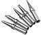 5Pcs Punte Universali Per Saldatore Senza Piombo Per Stazione Saldatore Weller Con Diametro Di 5 Mm