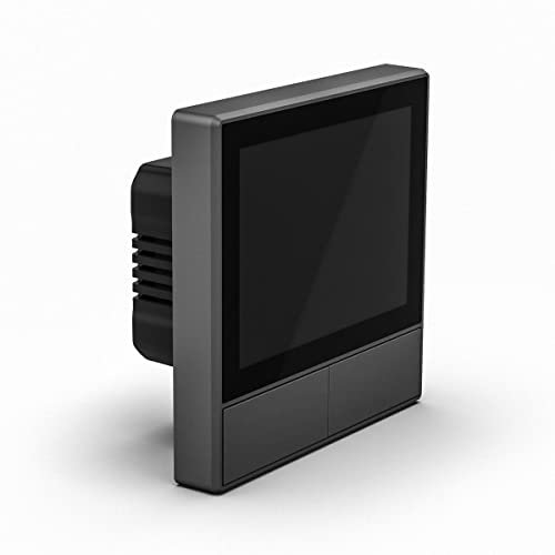 NSPanel Smart Switch - Smart Home, Alexa, Google, eWeLink (EU Schwarz)