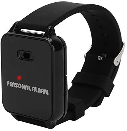 Personal Safety Bracelet Alarm, Outdoor Running Wrist Personal Alarm, Selbstverteidigungs-Sicherheitsalarm mit Blinklicht, Geeignet für ältere Menschen, Kinder, Frauen