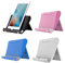 JCKD 4 Piezas Soporte de Plástico Plegable Ajustable de Sobremesa para Tablet PC de 6-11 Pulgadas, Compatible con iPhone Samsung xiaomi Android Soporte Universal para Todos los Smartphones(4 Colores)