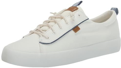 Keds Lona sin Cordones, Zapatillas Mujer, Nautical White Navy, 39 EU