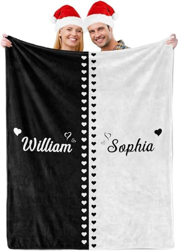 YGFADH Muttertagsgeschenke für Mama, Personalisiert Decke mit Foto und Text, 150 x 200cm Fotodecke mit Eigenem Foto, Personalisiert Mama Geschenke für Geburtstag