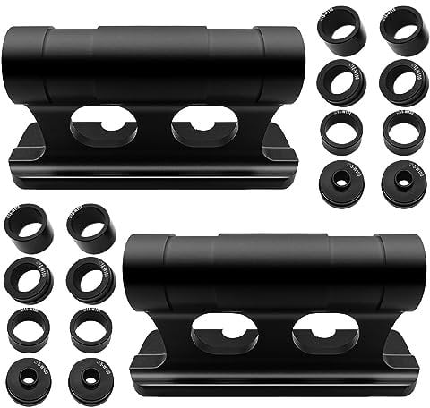 Auveach 2Pz Supporto per Forcella Biciclette Staffa Forcella Anteriore per Bici Lega di Alluminio a Sgancio Rapido per Trasporto Viaggio Campeggio Parcheggio Interno