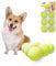 ALL FOR PAWS Ball Launcher Hund Ball Pet Werfen Spielzeug Mini Tennisbälle für kleine bis mittlere Hunde