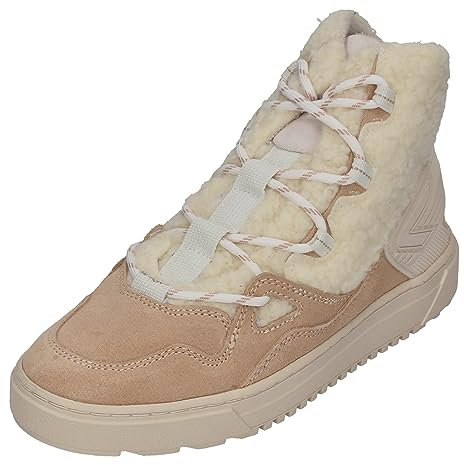 HUB Footwear Damen Booties Track W30 Off White Oat Milk, Größe:37 EU
