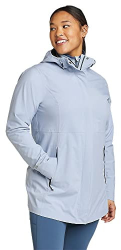 Eddie Bauer Damen Cloud Cap Stretch 2.0 Parka, Blue Smoke, L