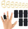 Mabor 7 Größen Fingerschiene Zeigefinger 5 Stück Fingerschutz Ovale Fingerstütze für Arthritis Triggerfinger Finger Schiene für Kleiner Finger Mittelfingerer Ringfinger Schmerzen