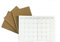 UNIQUE HM&LN kalender undatiert, Travelers Notebook Inserts, Monatskalender Wochenplaner Notizbuch, 1 Woche 2 Seite, 13,5cm*10cm